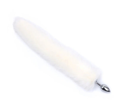 BDSM Fox Tail Anal Plug Sex Anal Toy Butt Plug For Women Adult Sex Toy Stainles Steel Anal Plug Smooth Butt Plug Cosplay Sex Toy