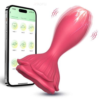 APP Bluetooth Control Anal Plug Vibrator Gay Anal Toy Butt Plug Stimulator Masturbation Tool Penetration Anal Vibrator Man Women