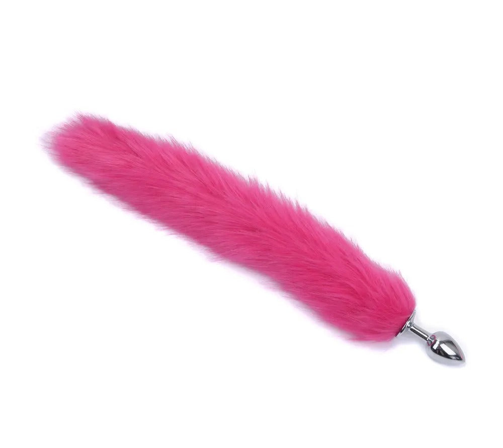 BDSM Fox Tail Anal Plug Sex Anal Toy Butt Plug For Women Adult Sex Toy Stainles Steel Anal Plug Smooth Butt Plug Cosplay Sex Toy