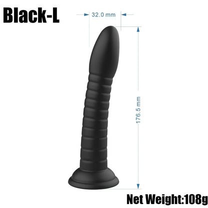 Soft Anal Dildo Butt Plug Prostate Massager Adult Gay Phalluses Anal Plug Beads G-spot Erotic Sex Toys For Men Women Products