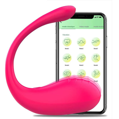 9 Speed APP Controlled Vaginal Vibrators G Spot Anal Vibrating Egg Massager Wearable Stimulator Adult Sex Toys for Women Couple