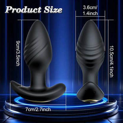 APP Bluetooth Control Anal Plug Vibrator Gay Anal Toy Butt Plug Stimulator Masturbation Tool Penetration Anal Vibrator Man Women