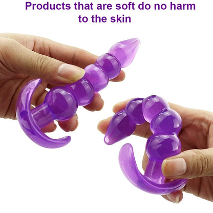 Soft Silicone Anal Comfort Trainer Set – Unisex Adult Wellness Accessory