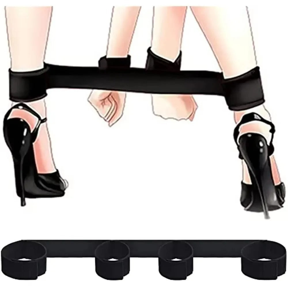 Adult Couples Erotic BDSM Bondage Restraints Slave Wrists & Ankle Cuffs No Vibrator Sex Toys For Women Men Accessories Sex Shop