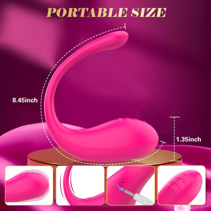 9 Speed APP Controlled Vaginal Vibrators G Spot Anal Vibrating Egg Massager Wearable Stimulator Adult Sex Toys for Women Couple
