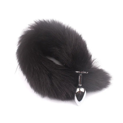 BDSM Fox Tail Anal Plug Sex Anal Toy Butt Plug For Women Adult Sex Toy Stainles Steel Anal Plug Smooth Butt Plug Cosplay Sex Toy