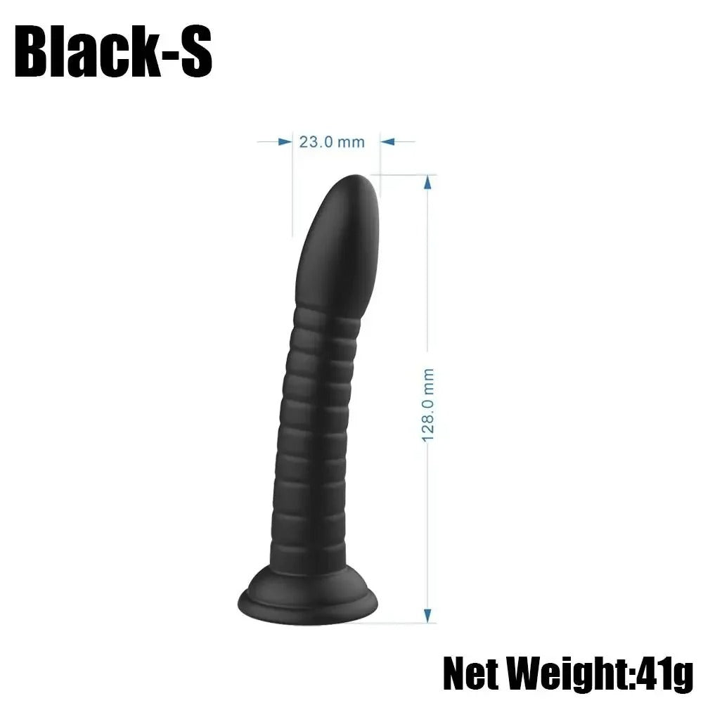 Soft Anal Dildo Butt Plug Prostate Massager Adult Gay Phalluses Anal Plug Beads G-spot Erotic Sex Toys For Men Women Products
