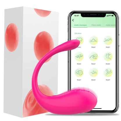 9 Speed APP Controlled Vaginal Vibrators G Spot Anal Vibrating Egg Massager Wearable Stimulator Adult Sex Toys for Women Couple